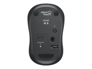 "Logitech M240", dvipusis, "Bluetooth", grafito spalvos