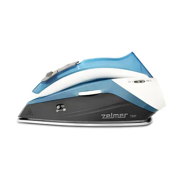 Zelmer ZIR0500 Dry & Steam iron Stainless Steel soleplate 1100 W Black, Blue, White