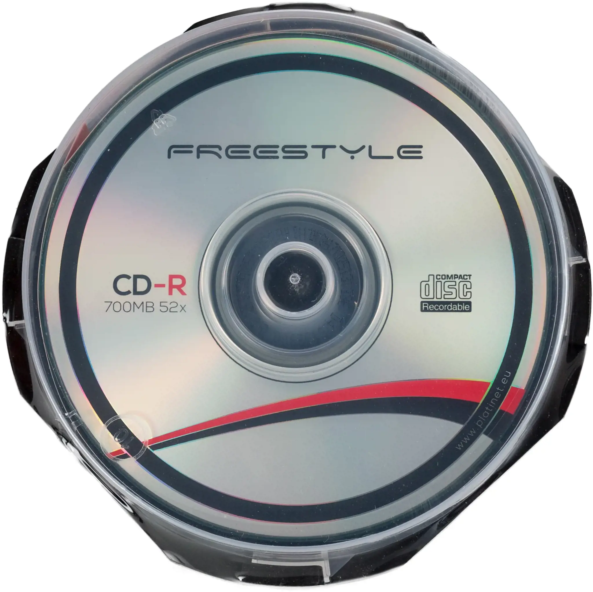 "Freestyle" CD-R (x10 pakuočių), 52x, CD-R, 120 mm, 700 MB, "Cakebox", 10 vnt.