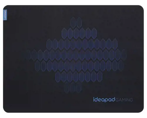 Lenovo GXH1C97872, Black, Blue, Image, Cloth, Rubber, Non-slip base, Gaming mouse pad