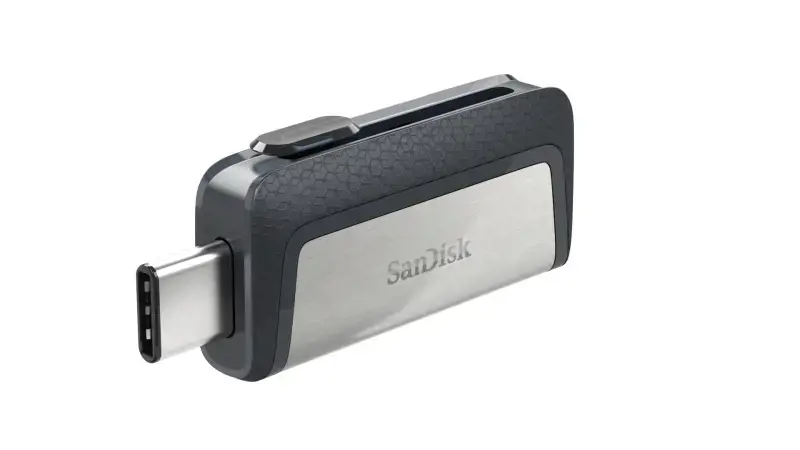 "SanDisk Ultra Dual Drive" USB Type-C atmintinė 128 GB; EAN:619659142063