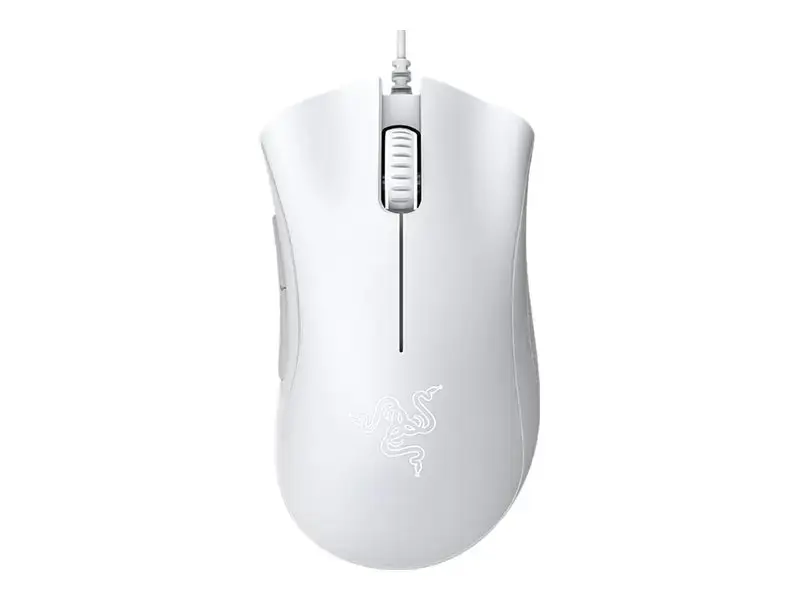 "Razer" žaidimų pelė DeathAdder Essential Ergonominė optinė pelė, balta, laidinė
