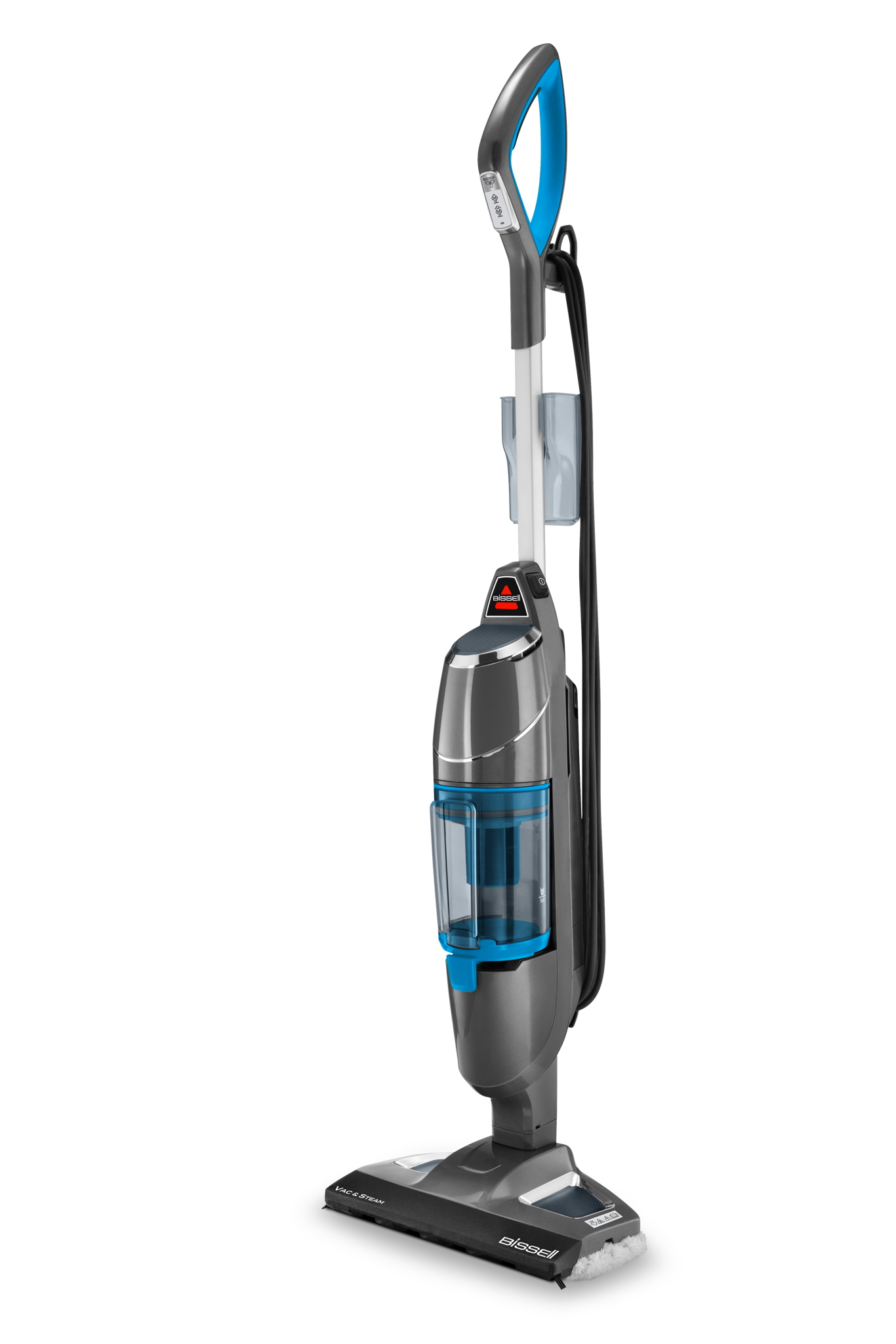 Bissell All-in-one Vacuum and Steam Mop | Vac & Steam | Power 1600 W | Water tank capacity 0.4 L | Titanium/Bossanova Blue