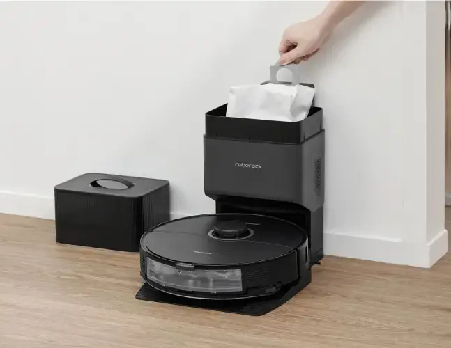 Dulkių siurblys-robotas ROBOROCK S8+, Juoda