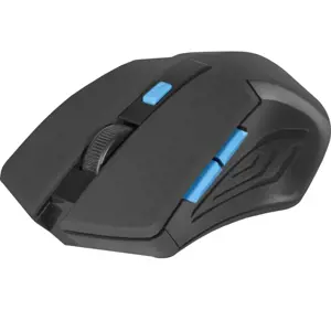 PELĖ ACCURA MM-275 RF JUODAI MĖLYNA OPTINĖ 1600DPI 6P