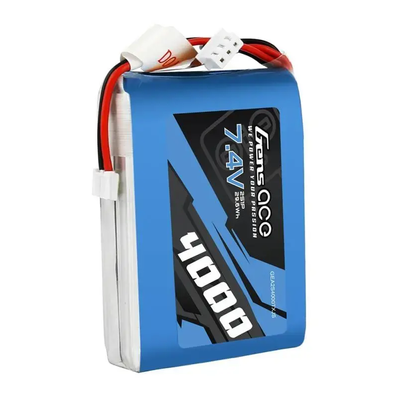 Akumuliatorius LiPo Gens Ace 4000mAh 7,4V 1C 