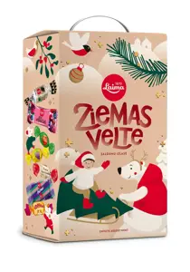 LAIMA saldainių rinkinys Žiemos dovana 400g