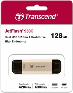 TRANSCEND JetFlash 930C USB 128GB USB 3.2 Type-C