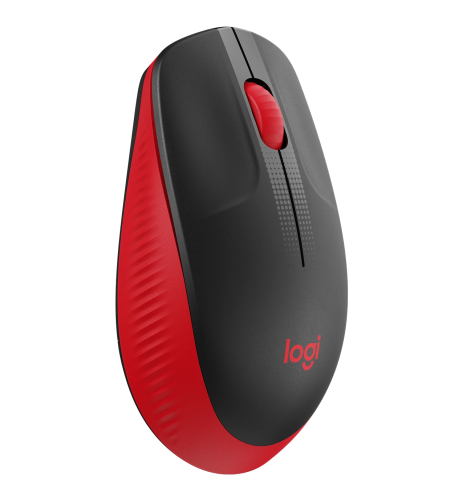LOGITECH M190 Viso dydžio belaidė pelė - RED - EMEA