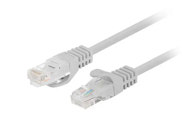 LANBERG PCU5-10CC-0025-S Lanberg Patchcord RJ45 kat. 5e UTP 0,25 m pilkos spalvos