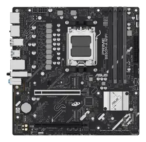 Mainboard ASUS AMD B850 SAM5 Micro-ATX Memory DDR5 Memory slots 4 1xPCI-Express 4.0 16x 1xPCI-Expre…