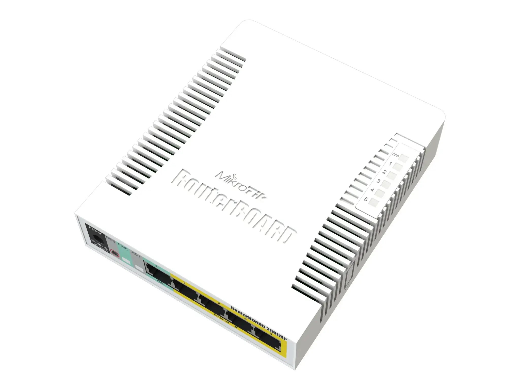 Komutatorius|MIKROTIK|CSS106-1G-4P-1S|5x10Base-T / 100Base-TX / 1000Base-T|1xSFP|CSS106-1G-4P-1S