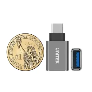 UNITEK Y-A025CGY "Unitek" adapteris USB Type-C - USB 3.0,Y-A025CGY