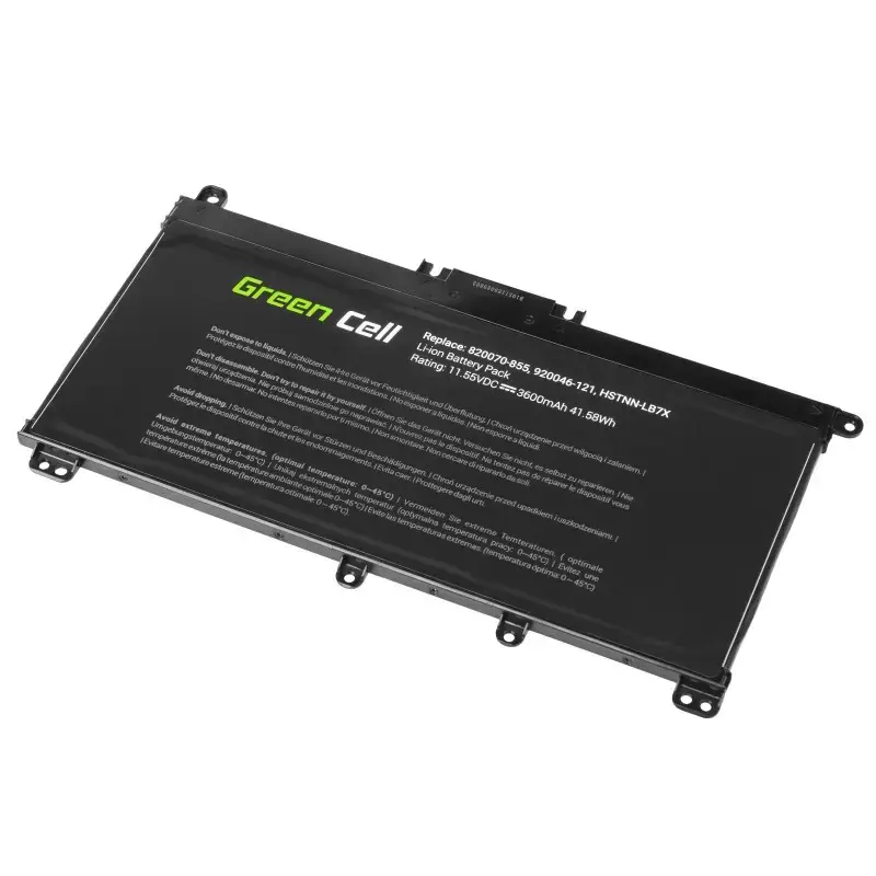 GREENCELL HP145 Žaliųjų elementų baterija į HP Pavilion 14 15 15T 15Z 17 17Z / 11,55V 3600mAh
