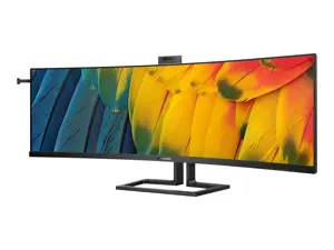 PHILIPS 44,5 colių 5120x1440 VA lenktas monitorius