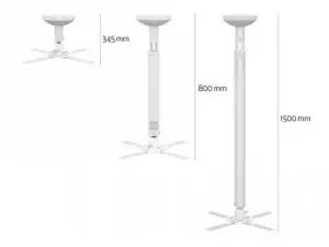 MB PROJECTOR MOUNT HD 305-345MM