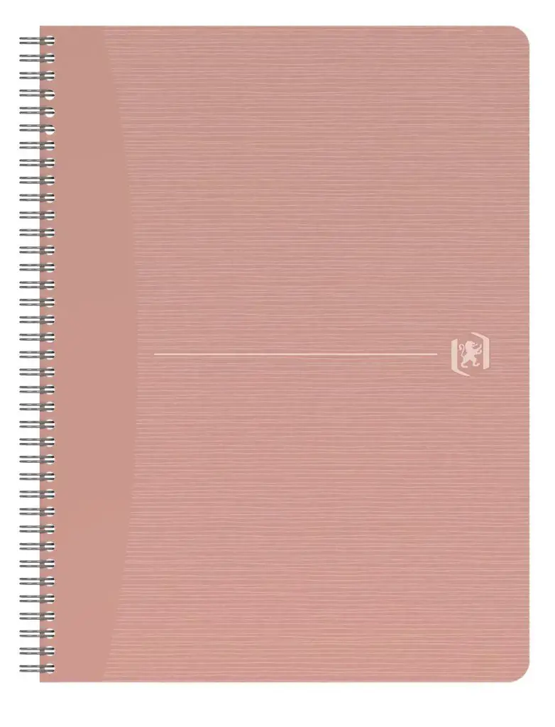 Perdirbtas sąsiuvinis su spirale OXFORD Rec’Up, A4, 90 lapų, 90 gsm, langeliais