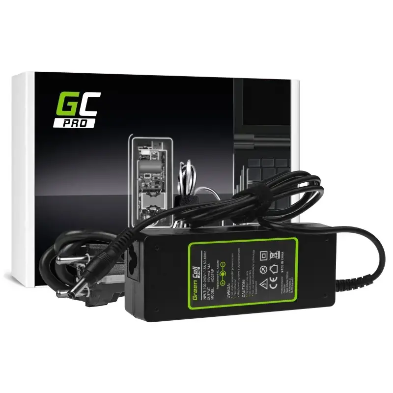 GREENCELL AD27AP Green Cell PRO įkroviklis / kintamosios srovės adapteris, skirtas "Toshiba Asus" 90W 19V 4.74A 5.5mm-2