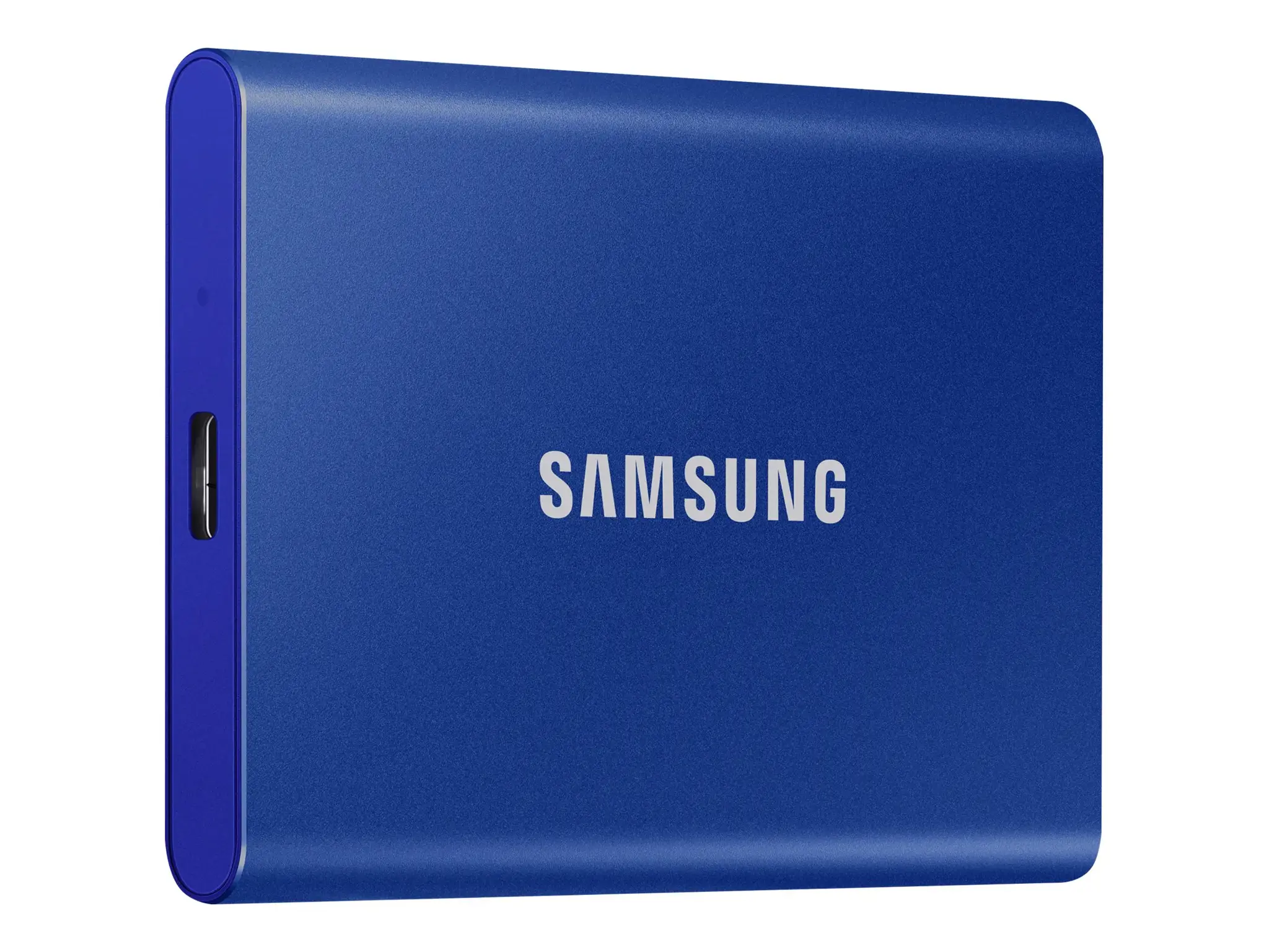"Samsung" nešiojamasis SSD T7, 2000 GB, C tipo USB, 3.2 Gen 2 (3.1 Gen 2), 1050 MB/s, apsauga nuo slaptažodžio, mėlynas