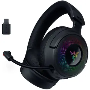 Razer Kraken V4 Belaidės žaidimų ausinės, Bluetooth, Juoda