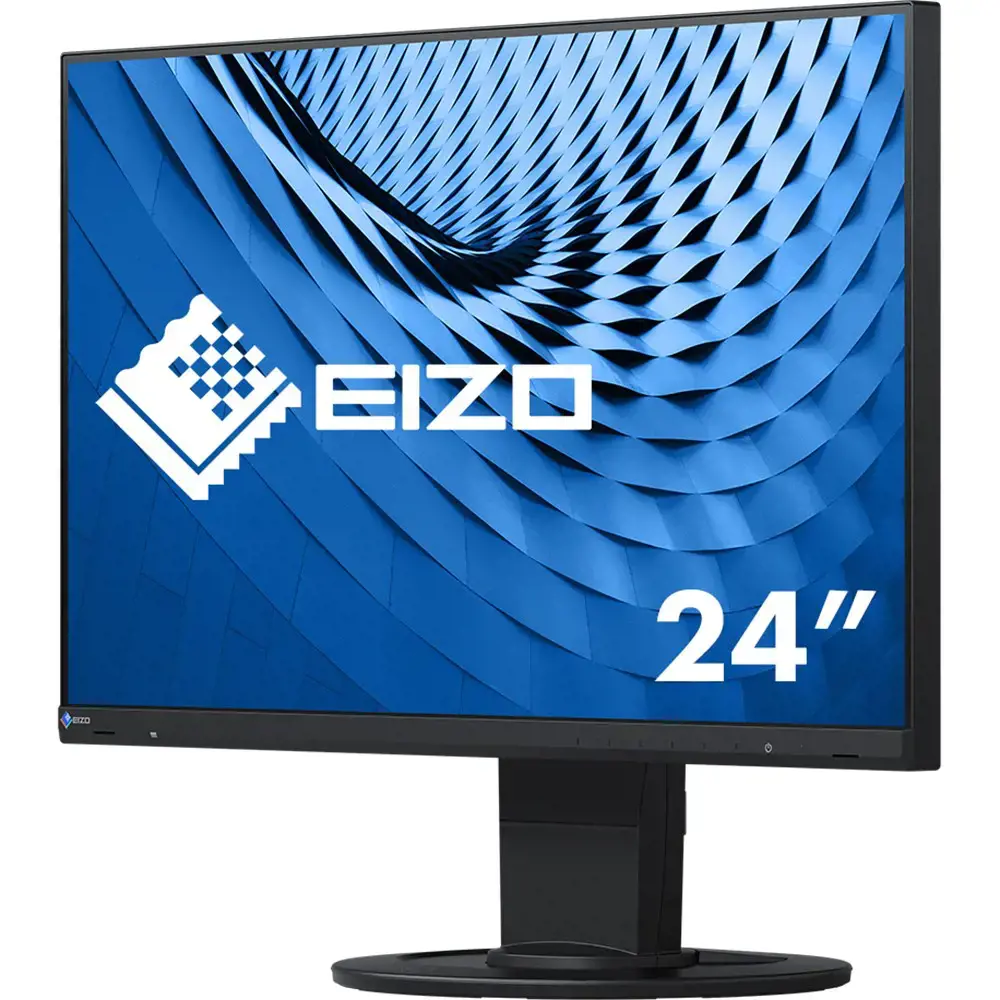 EIZO FlexScan EV2460-BK, 60,5 cm (23,8"), 1920 x 1080 taškų, "Full HD", LED, 5 ms, juoda