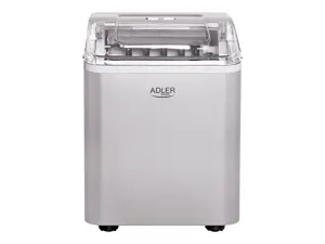 "Adler AD 8086" ledo gaminimo įrenginys, sidabrinės spalvos