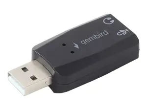 GEMBIRD SC-USB2.0-01 "Gembird Premium" USB garso plokštė, "Virtus Plus