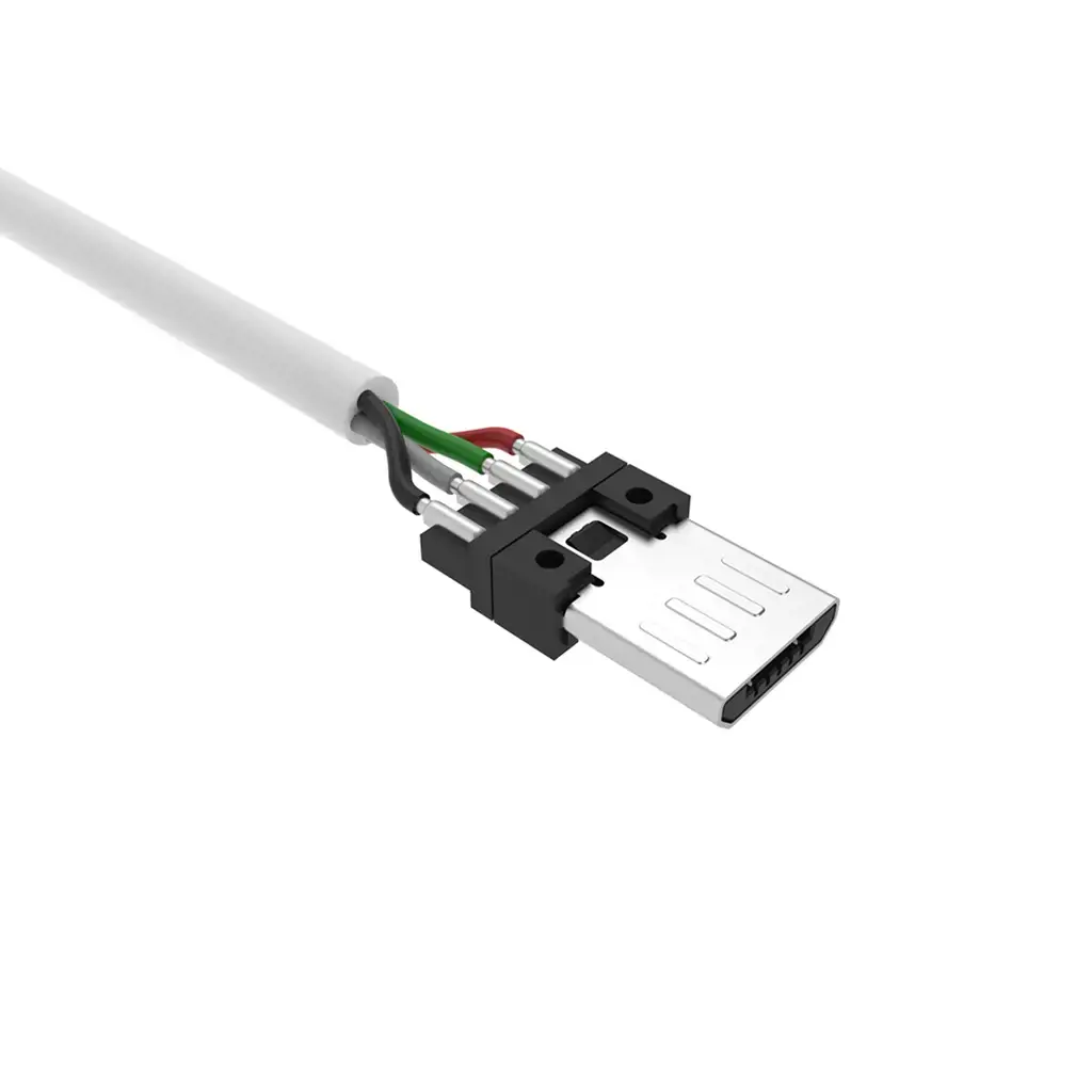 "Silicon Power Boost Link PVC LK10AB", USB A, Micro-USB B, USB 2.0, 480 Mbps, baltas