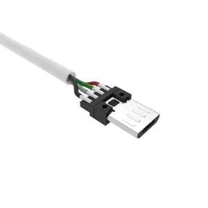 "Silicon Power Boost Link PVC LK10AB", USB A, Micro-USB B, USB 2.0, 480 Mbps, baltas
