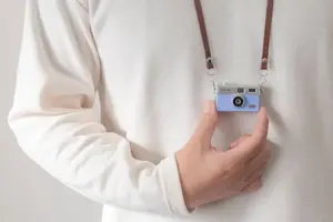 Kenko Toy Camera Pieni M, gray/blue