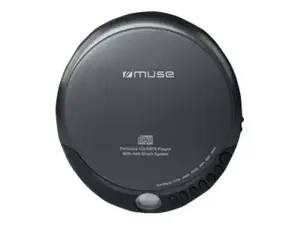 "Muse" nešiojamasis CD/MP3 grotuvas su apsauga nuo smūgių M-900 DM juodas