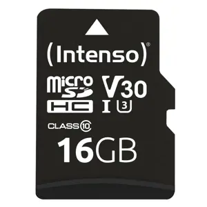 MEMORY MICRO SDHC 16GB C10/W/ADAPTER 3433470 INTENSO