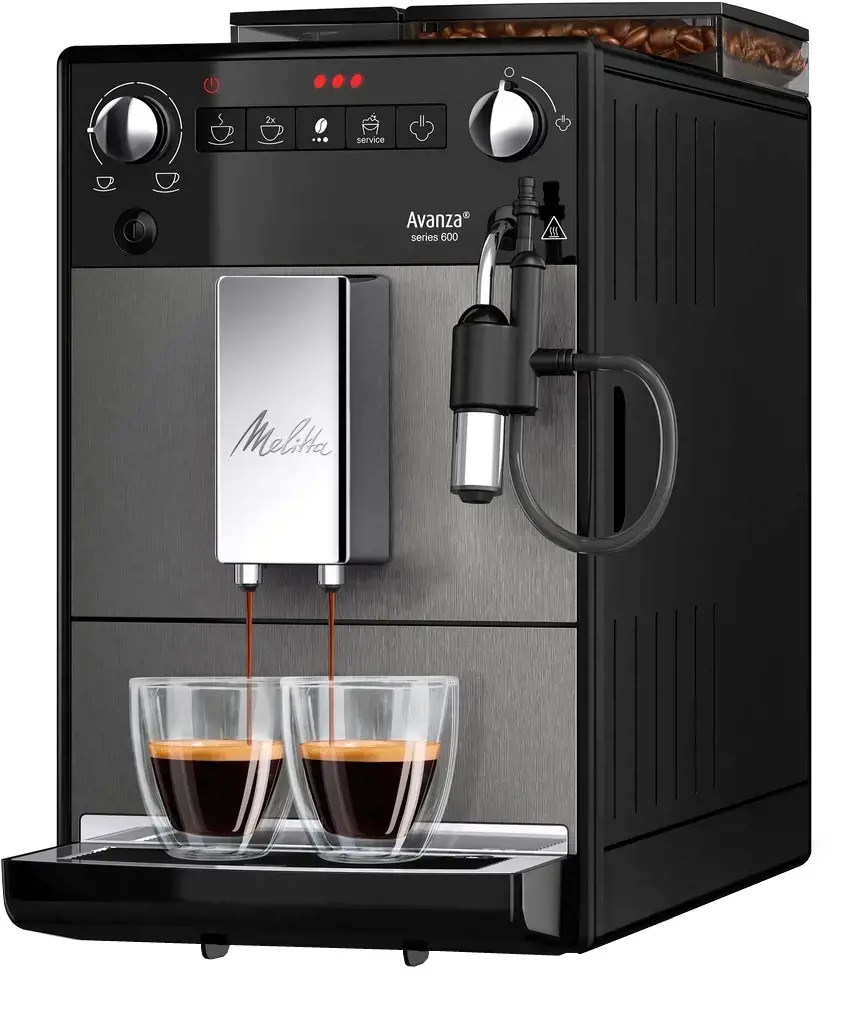 Kavos aparatas Melitta Avanza F27/0-100, 1450 W, Juoda, Automatinis