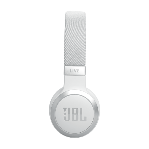 JBL belaidės ausinės "Live 670NC", baltos spalvos