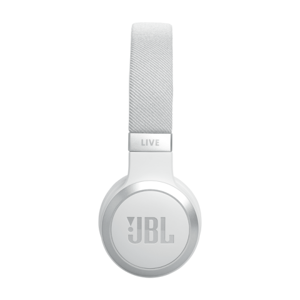 JBL belaidės ausinės "Live 670NC", baltos spalvos