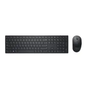 DELL Pro belaidė klaviatūra ir pelė - KM5221W, pilno dydžio (100 %), RF belaidė, QWERTY, juoda, pel…