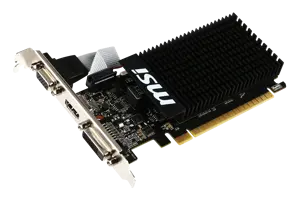 Vaizdo plokštė MSI GeForce GT 710 2 GB, GDDR3, 64 bitai, V809-2000R