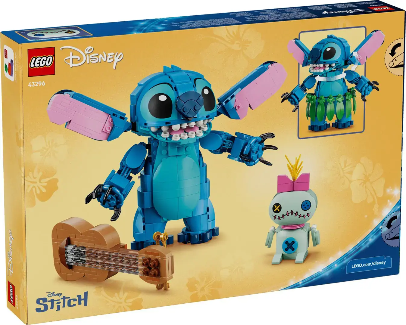 LEGO DISNEY 43296 Stitch and Scrump