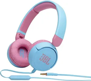 JBL ausinės Junior Jr310, mėlynos/rožinės spalvos
