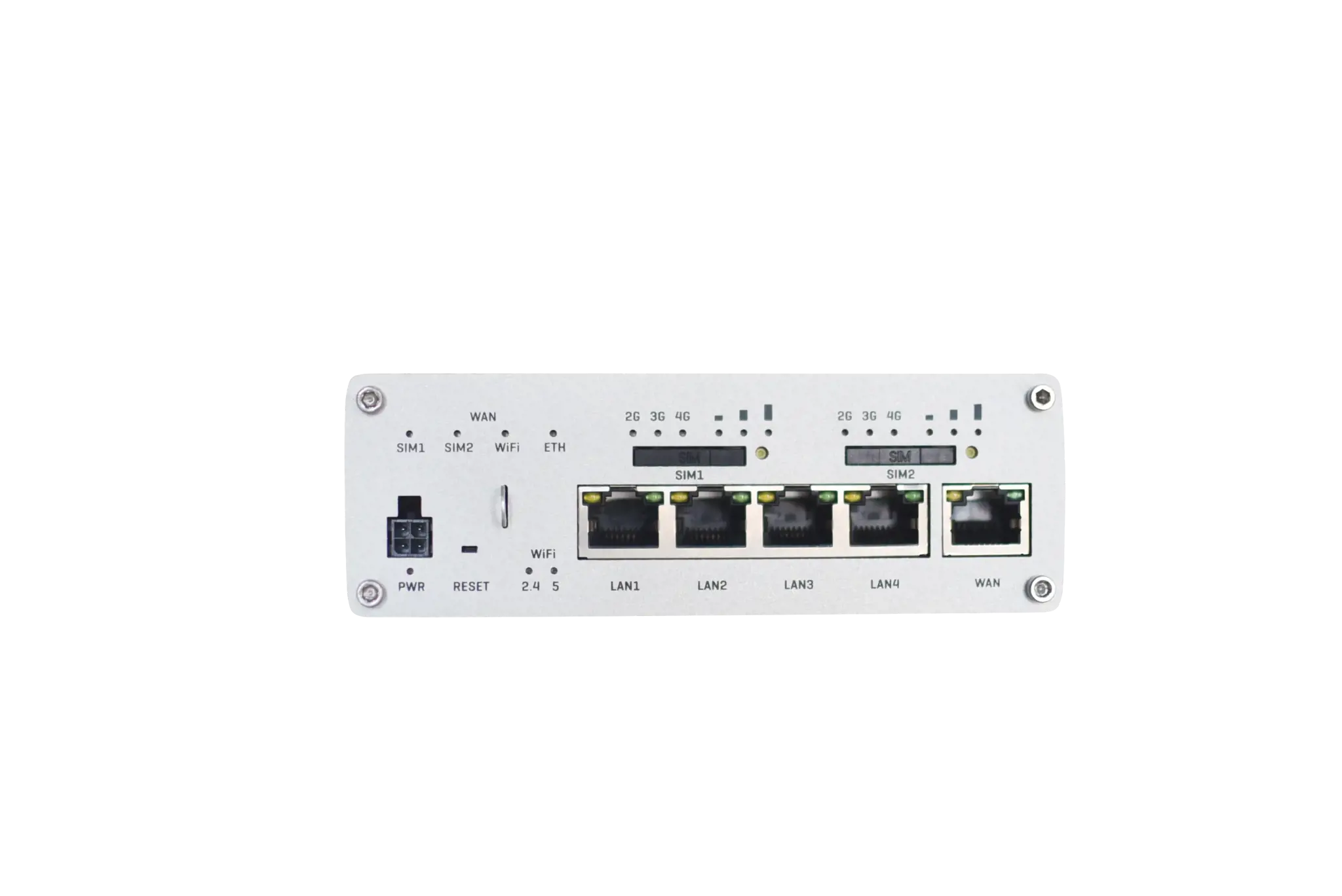 TELTONIKA RUTX12 Pramoninis 4G LTE maršrutizatorius Cat 6 Dual Sim 1x Gigabit WAN 3x Gigabit LAN WiFi 802.11 AC