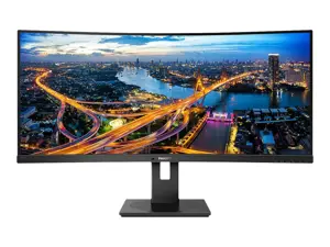 Monitorius Philips B Line 346B1C/00, 86.4 cm (34"), 3440 x 1440 pixels, Quad HD, LCD, 4 ms, Black