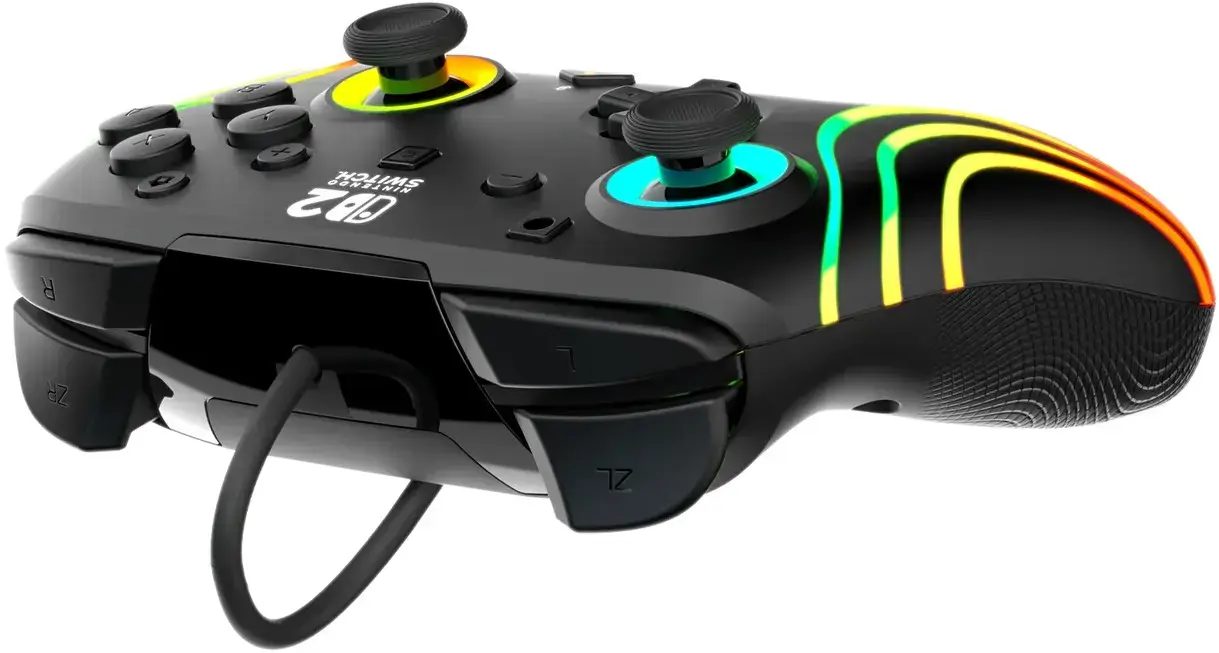 Turtle Beach wired controller Afterglow Wave Nintendo Switch 2, black