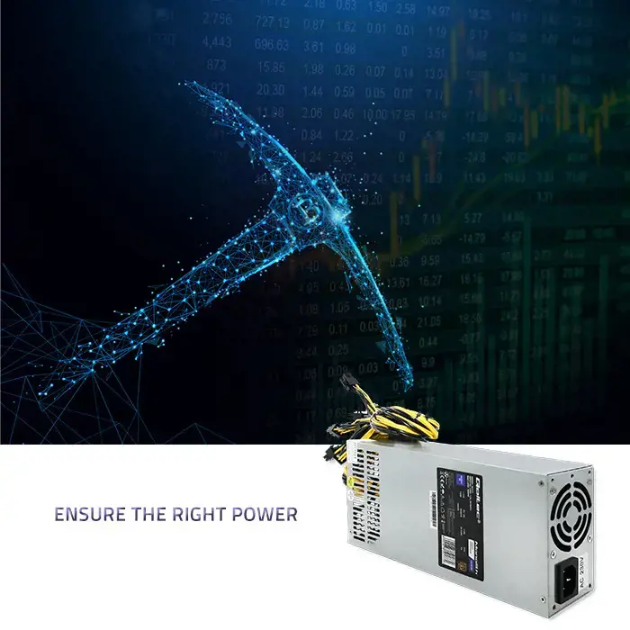 Maitinimo blokas QOLTEC 50177, 1600 W, 80 PLUS Gold