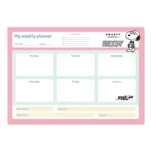 Snoopy - Savaitinis planas