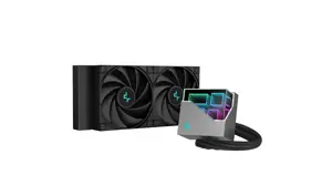"DeepCool LT520", "viskas viename" skysčių aušintuvas, 12 cm, 85,85 cfm, juodas