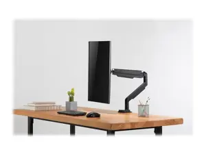 DIGITUS DA-90394 Viengubos dujinės spyruoklės monitoriaus laikiklis 17-32 colių 9 kg maks. juoda