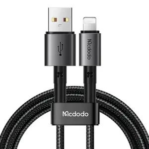 USB-A į "Lightning Mcdodo" laidas CA-3580, 1,2 m (juodas)
