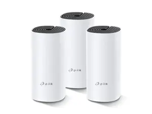 "TP-Link AC1200 Deco Whole Home Mesh Wi-Fi" sistema, balta, vidinė, LAN, maitinimas, WLAN, 0 - 40 °C, -40 - 70 °C, 10 - 90 %