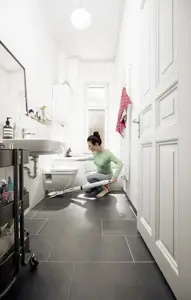 Kärcher EWM 2 Stick vacuum Battery Wet Black, White, Yellow 2.5 Ah