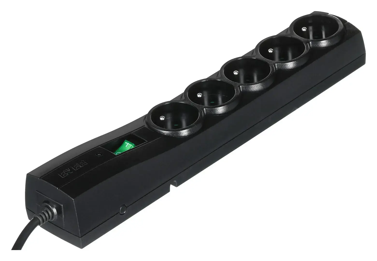 Ever CLASSIC 3 m 5 kintamosios srovės lizdai 250 V Juoda